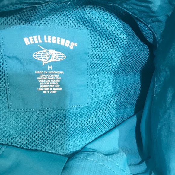 Men’s Reel Legends Salt Water Shirt M - Picture 8 of 8